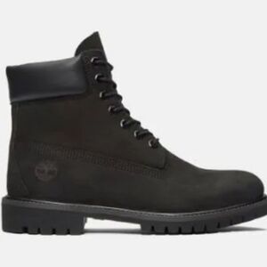 Timberland 6% Premium Boots Youth Black Waterproof Classic Youth Size 3